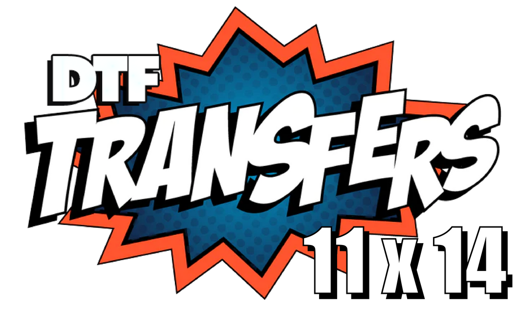 11 x 14 DTF Gang Sheet