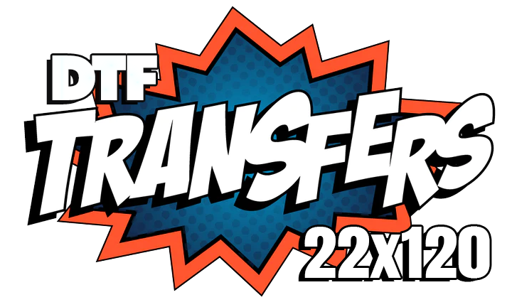 22 x 120 DTF Gang Sheet Transfers