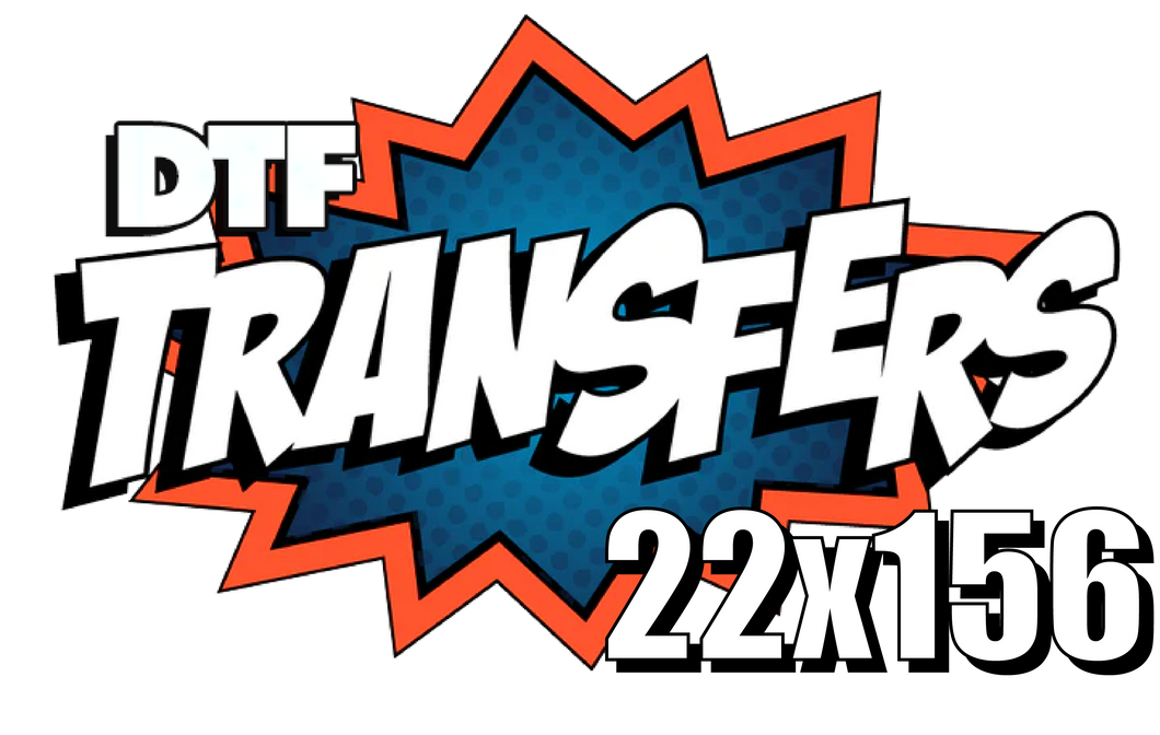 22 x 156 DTF Gang Sheet