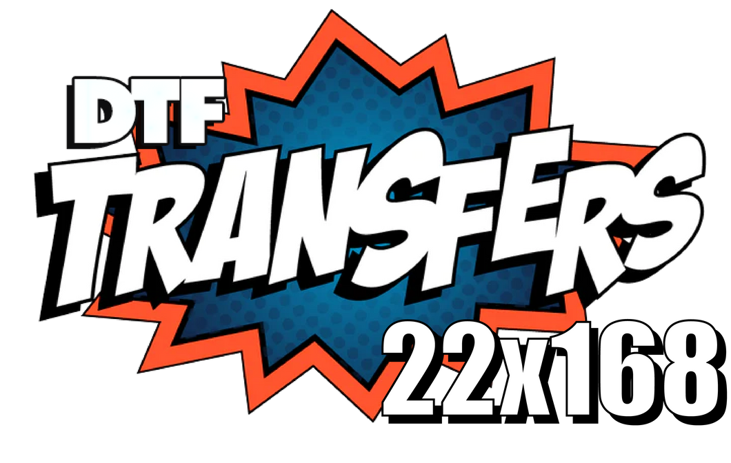 22 x 168 DTF Gang Sheet