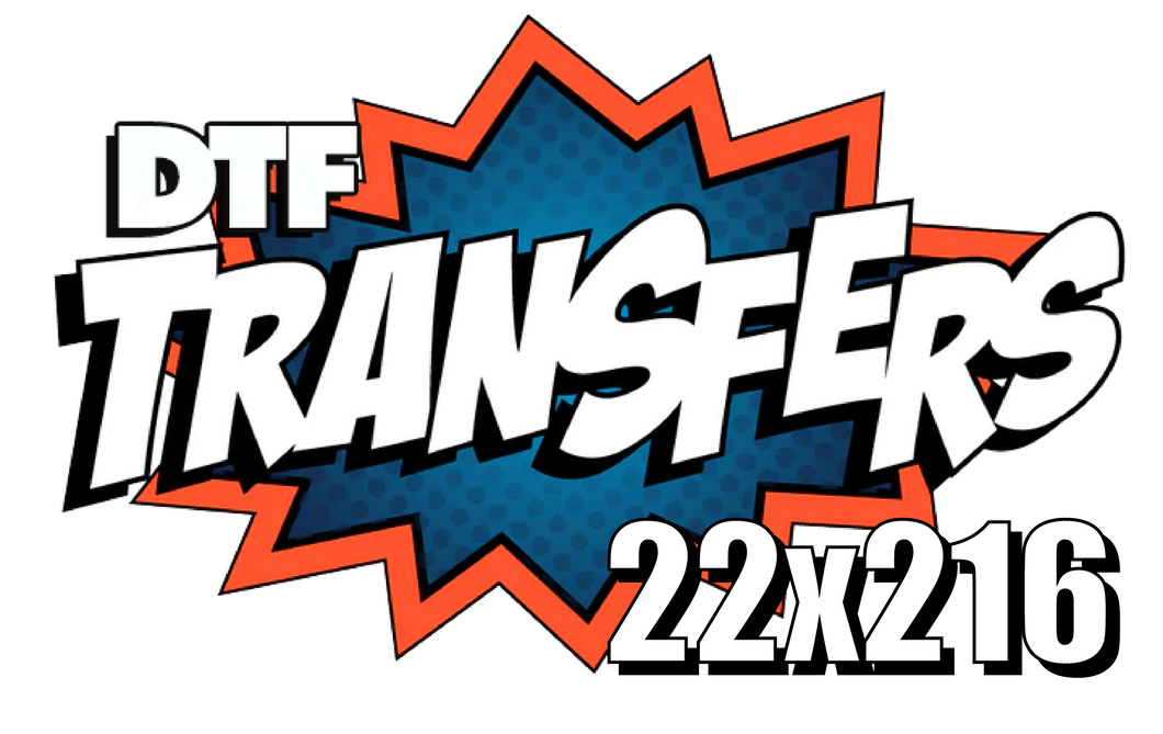 22 x 216 DTF Gang Sheet